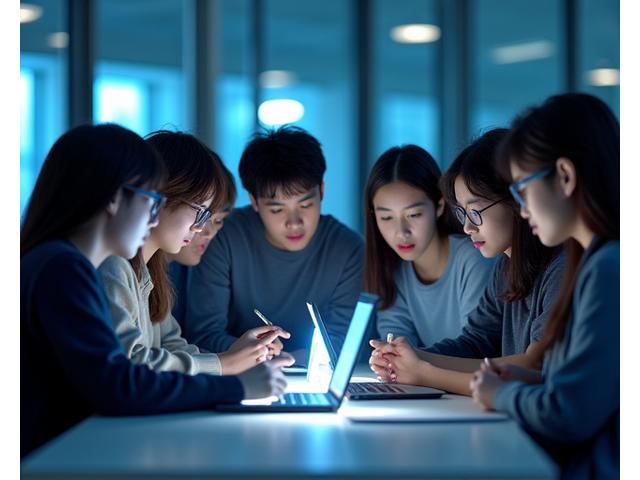 한국 대학생 스터디 모습