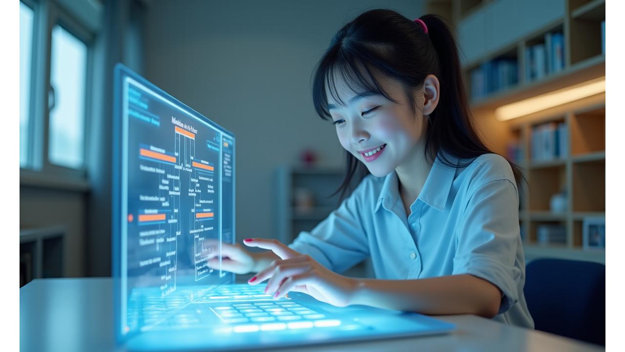 개별 학생의 학습 스타일에 맞춰 실시간으로 학습 경로를 조정하는 AI 교육 플랫폼의 사용자 인터페이스