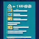 AI icon with a grading rubric and a student test, representing intelligent assessment.